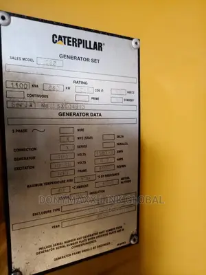 1000kva Mantrac Caterpillar Generator