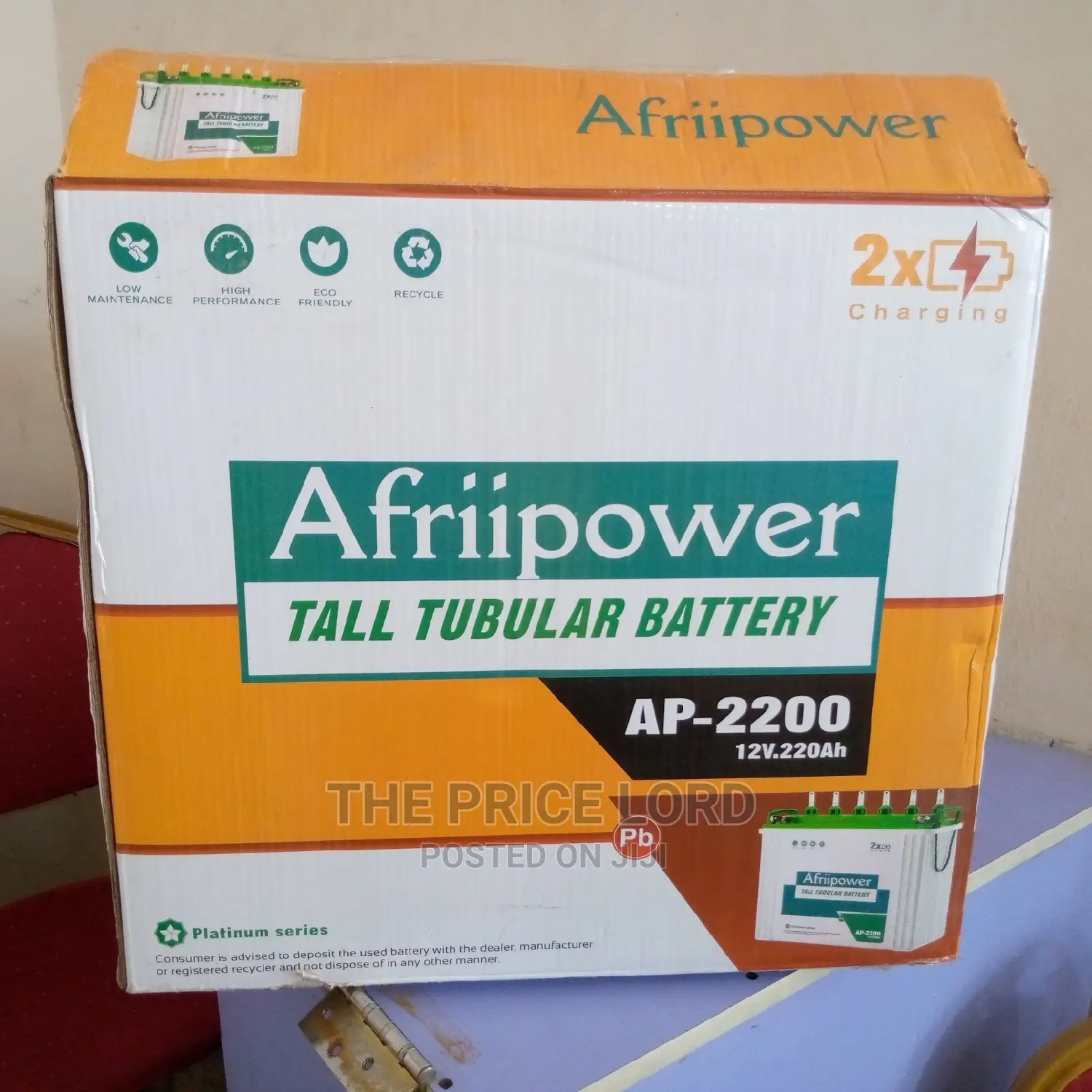 Afriipower 200ahms Inverter Battry