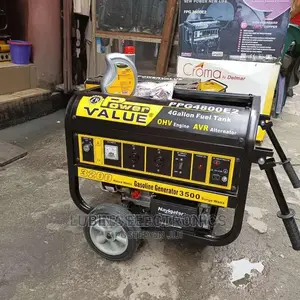 Brand New Power Value 3.5kva Generator/ Copper/Key Start/
