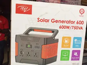 Itel Solar Generator 600w/750va