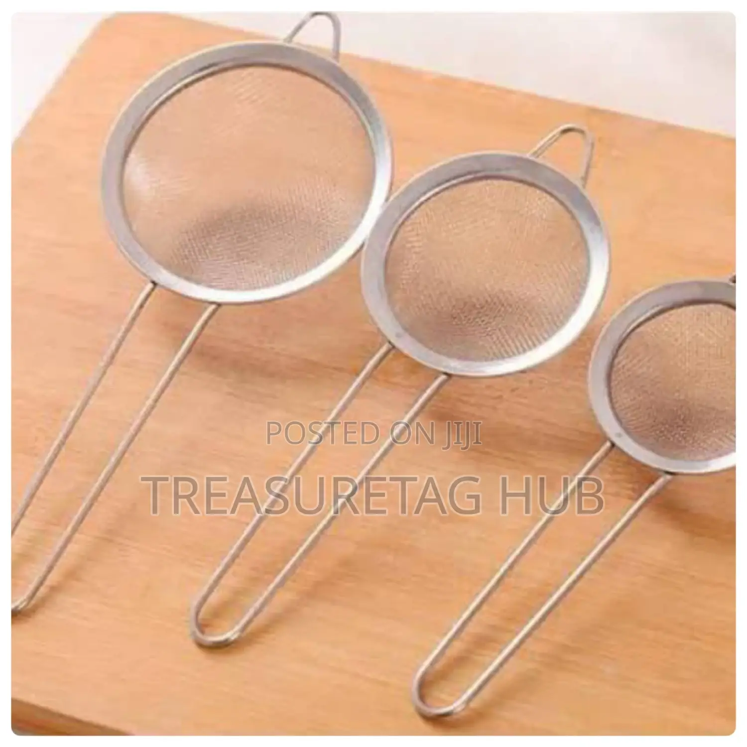 Stainless Sieve 3pcs