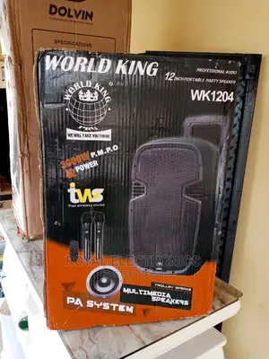 Latest World King(Wk-1204) Portable Public Speaker