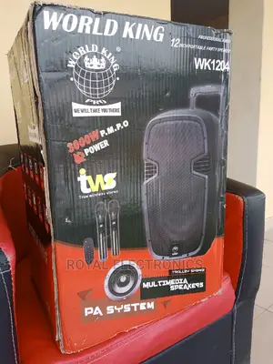 Authentic World King(Wk-1204) Portable Public Speaker