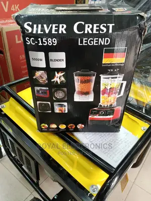 New Commerical Silver Crest 5000w Multifunction Blender