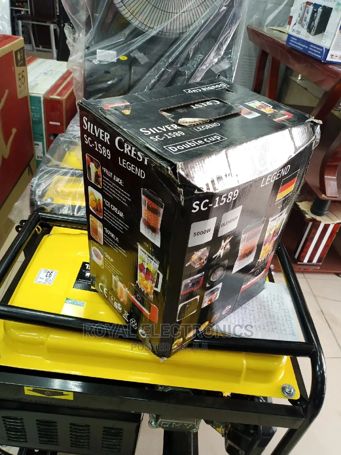 New Commerical Silver Crest 5000w Multifunction Blender