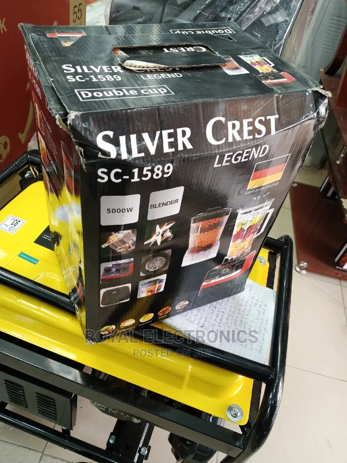 Authentic Silver Crest (Sc-1589) 5000w Multifunction Blender