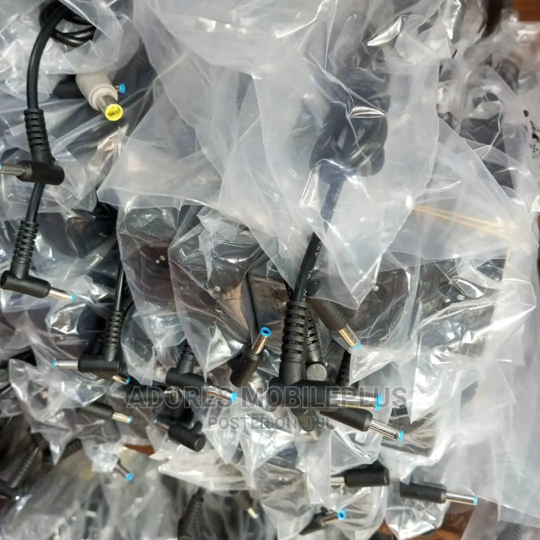 Hp Charger (Small Round Blue Mouth)