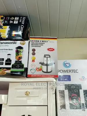Brand New Silver Crest(5500W) 8.5L Yam and Fufu Pounder