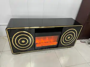 Quality Tv Stand With Fireplate 1.5