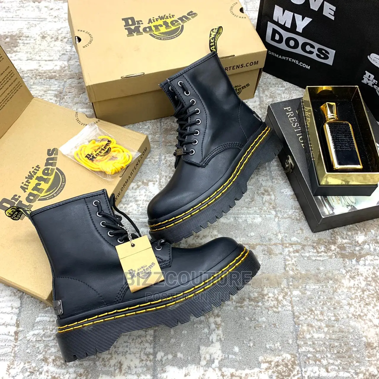 Original DR MARTENS Leather Boost Available In Store