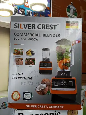 Brand New Silver Crest 6000W Commerical Blender