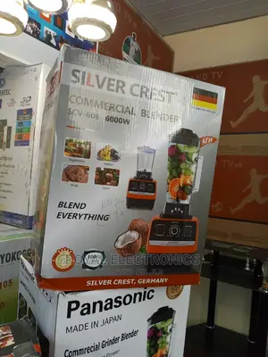 Very New Silver Crest 6000W Commerical Blender