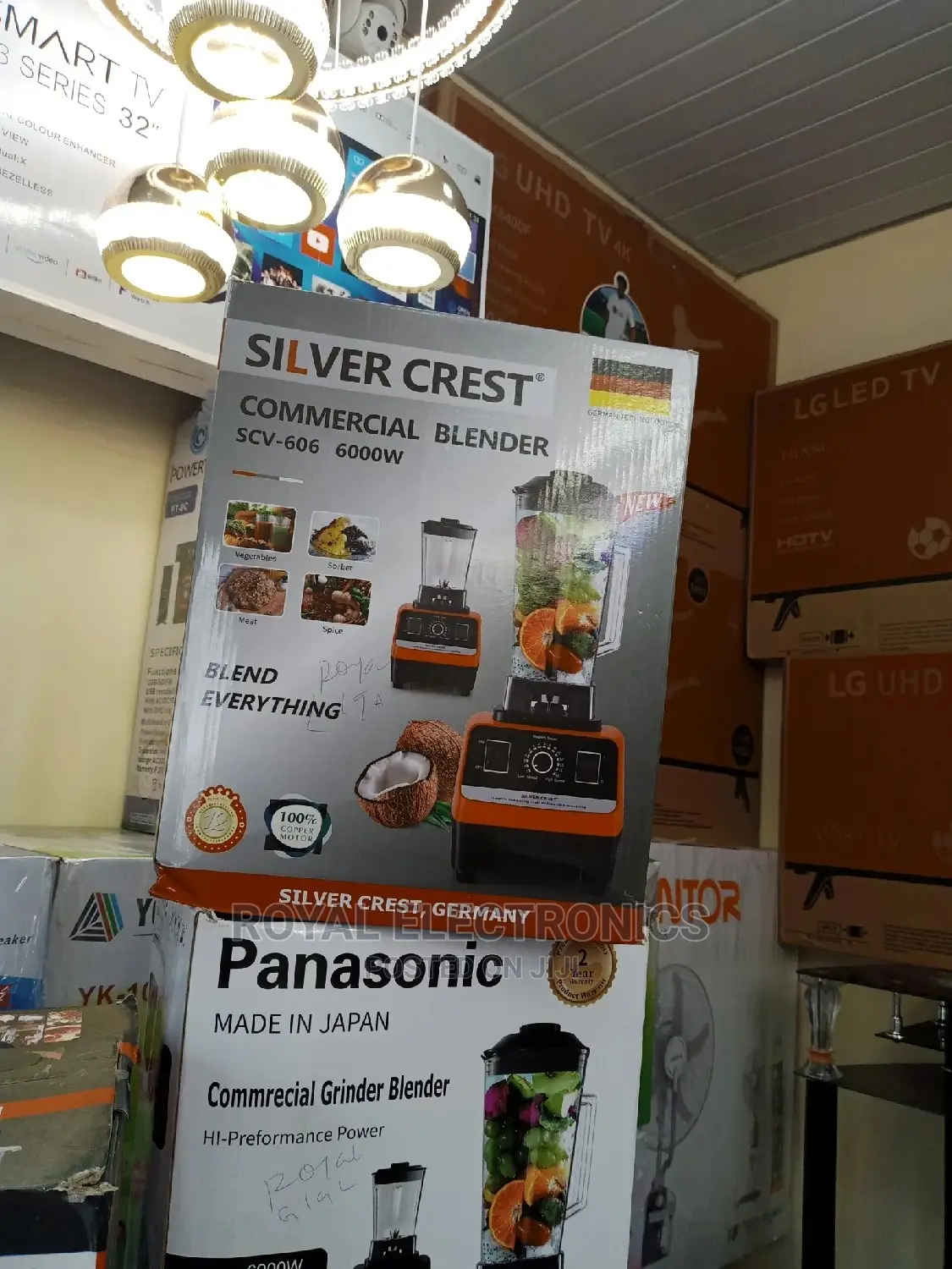 Authentic Silver Crest 6000W Commerical Blender