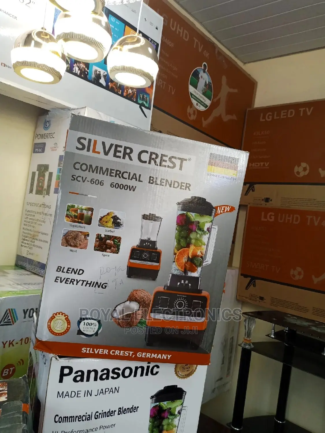 Authentic Silver Crest 6000W Commerical Blender