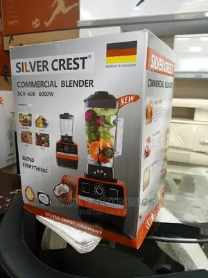 Multifunction Silver Crest 6000W Commerical Blender