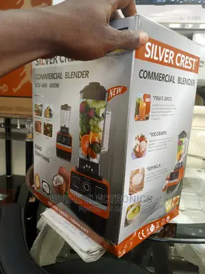 Multifunction Silver Crest 6000W Commerical Blender