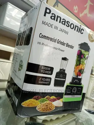Powerful Panasonic 6000W Commerical Grinder and Blender