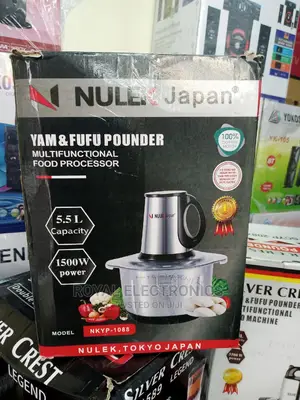 Nulek 5.5L Yam and Fufu Pounder Machine
