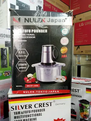 Very New Nulek 5.5L Yam and Fufu Pounder Machine