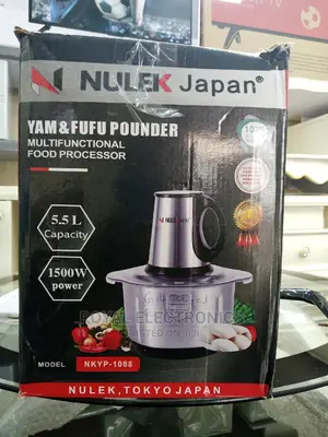 Latest Nulek 5.5L Yam and Fufu Pounder Machine