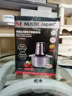 Newly Released Nulek 5.5L Yam and Fufu Pounder Machine