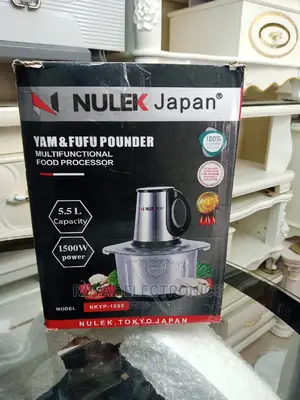Authentic Nulek 5.5L Yam and Fufu Pounder Machine