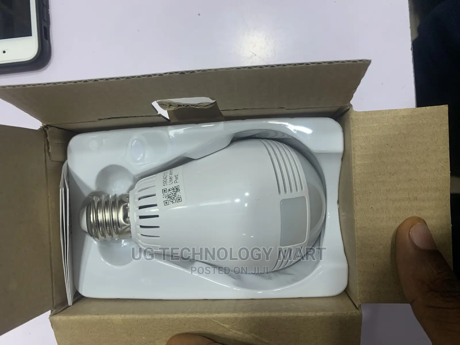 Panoramic Ip Camera 360° - 1080p Motion || Spy Bulb Camera