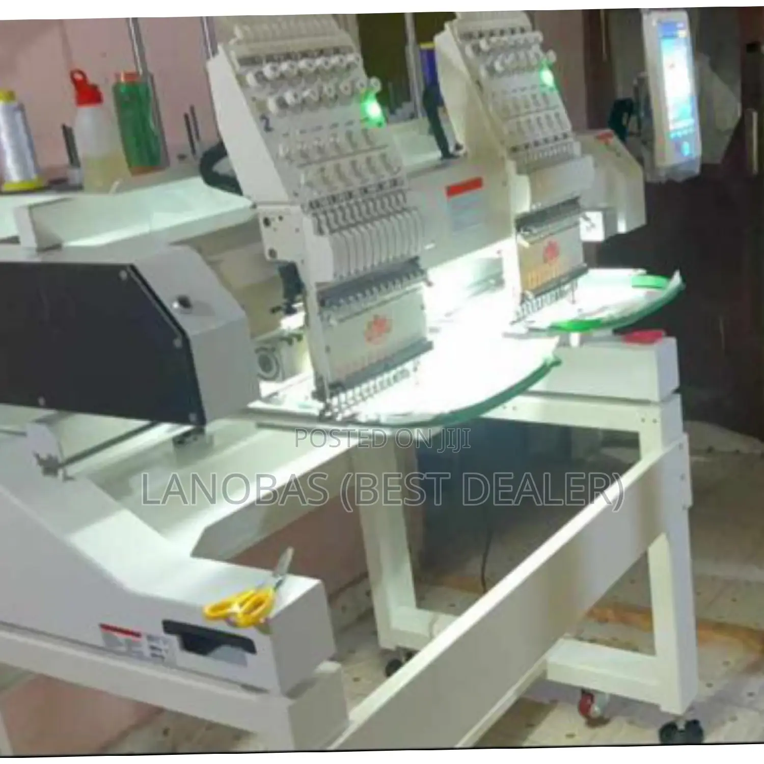Two Lion Two Head Monogram Machine