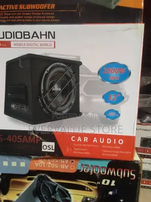 High Bass Car Woofer With Inbuilt Amplifier 12inchs 2800wats