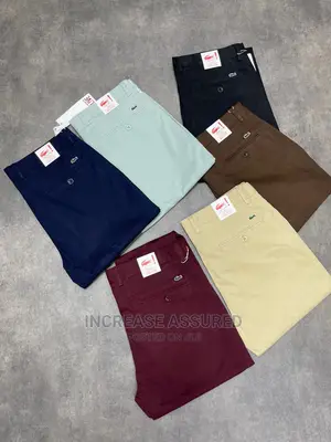 Luxury Lacoste Stretches Chinos Trouser