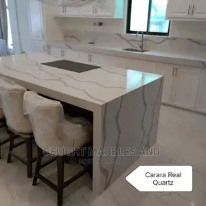 Imported Carrara Marble Quartz for Countertops