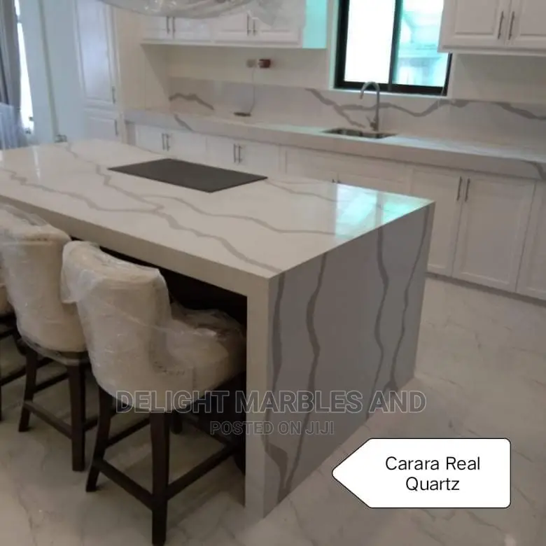 Imported Carrara Marble Quartz for Countertops