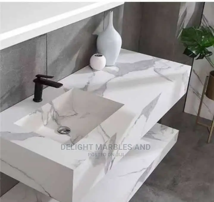 Imported Carrara Marble Quartz for Countertops