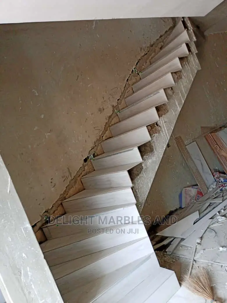 White Marble Staircase