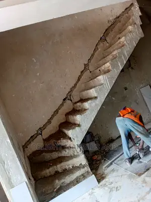 White Marble Staircase