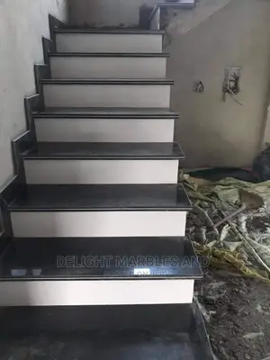 Absolute Black Granite Staircase