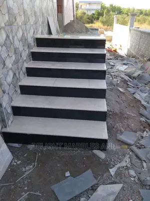 Absolute Black Granite Staircase