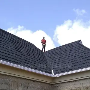 Stonetiles and PVC Gutter