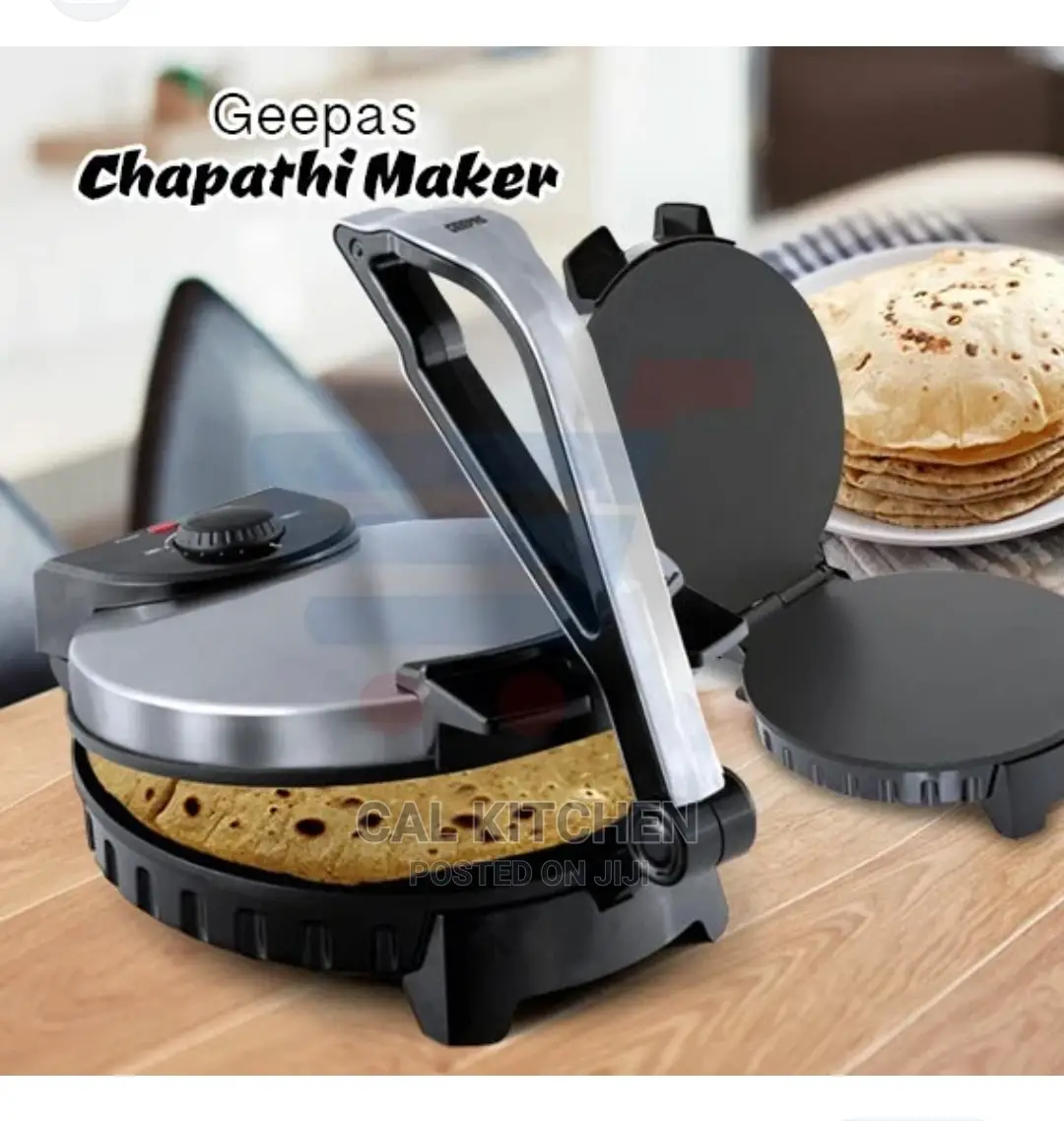 Geepas Chapathi Maker With Ns Coating Plate