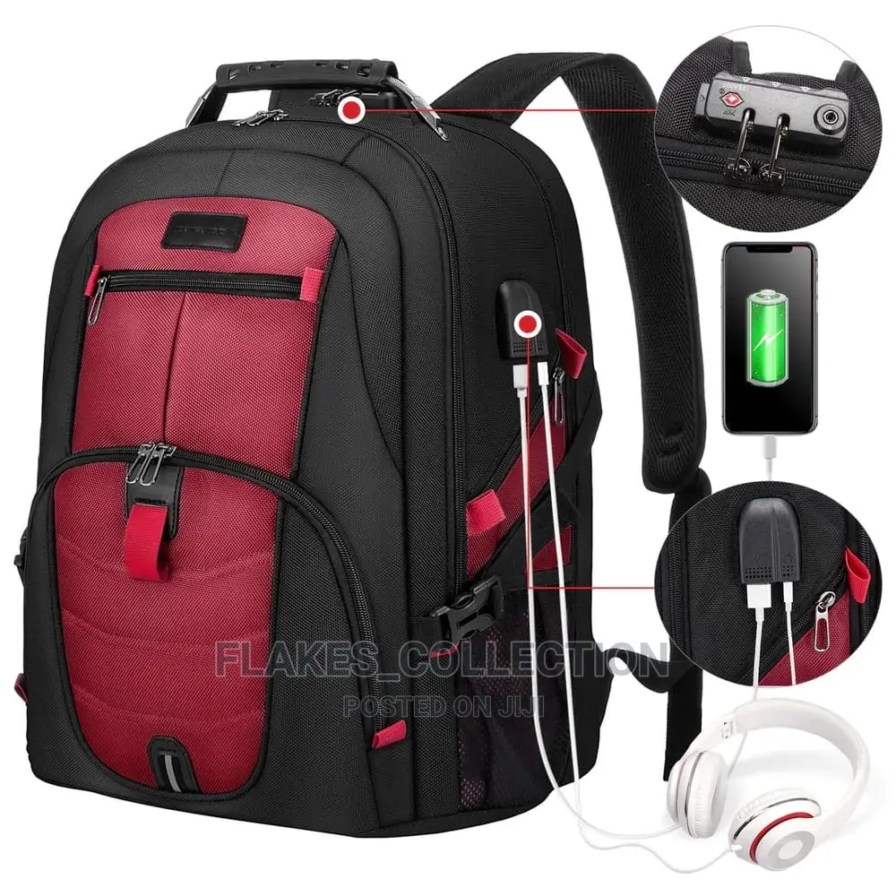 Backpack With USB Charging Port