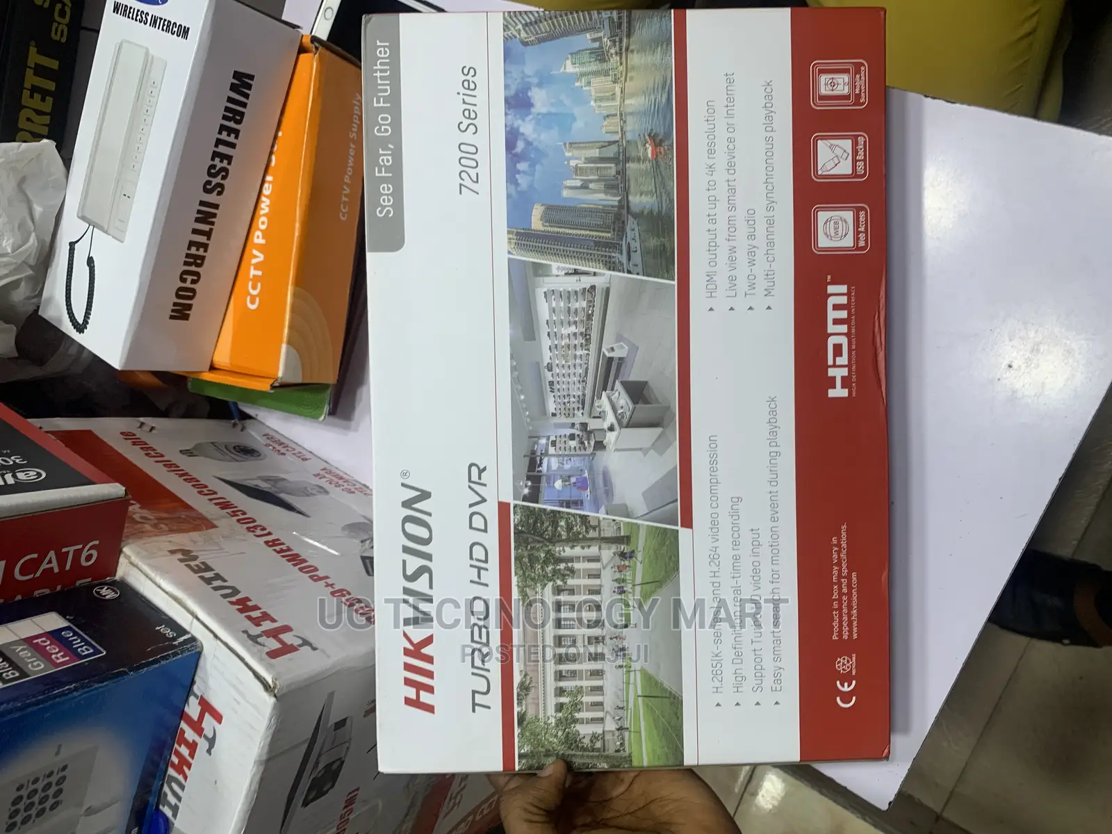 Hikvision DVR 8ch Ds-7208hghi- (S) (2mp) (With Sound) DVR