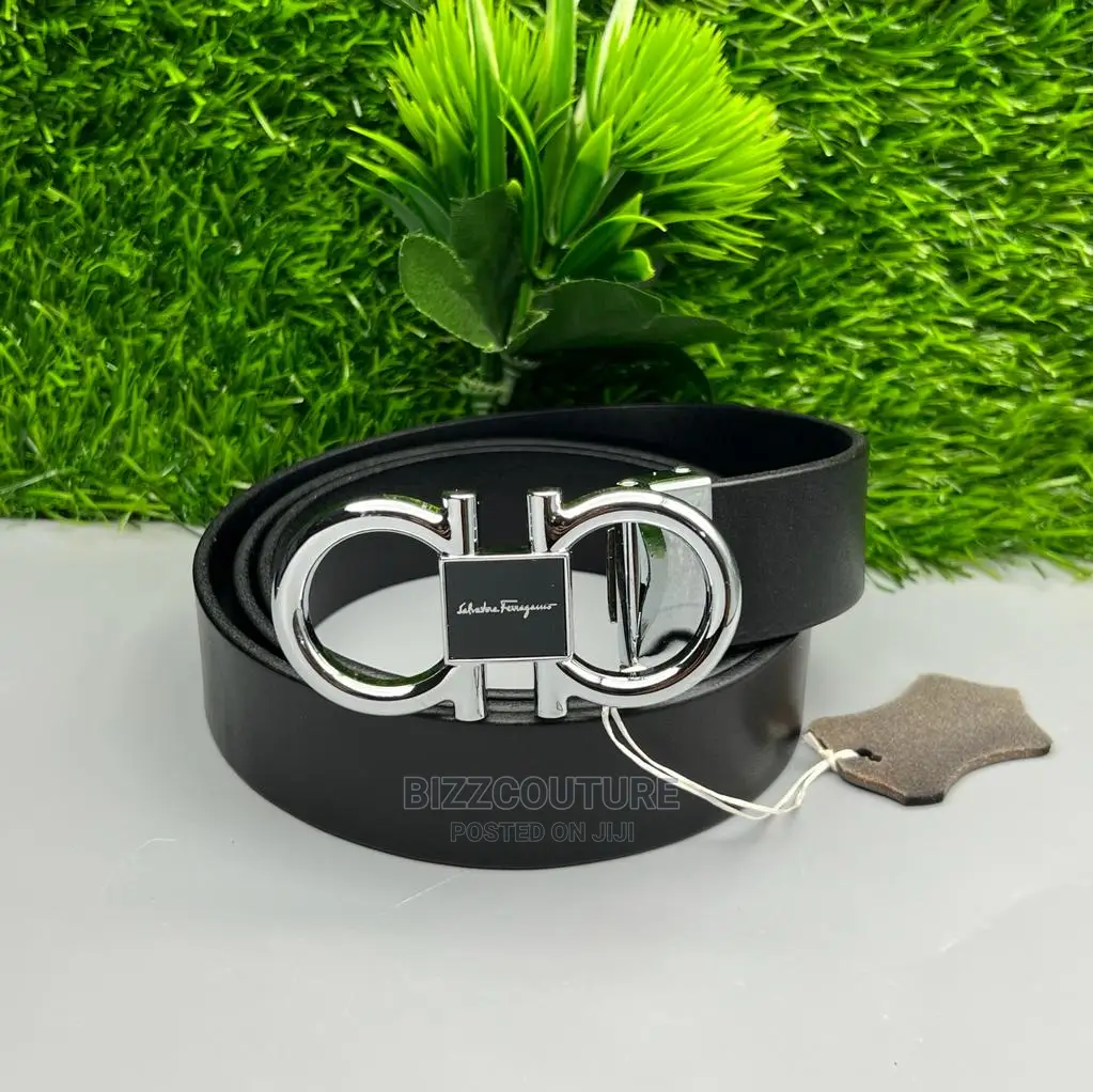 Original SALVATORE FERRAGAMO Leather Belts Available Instore