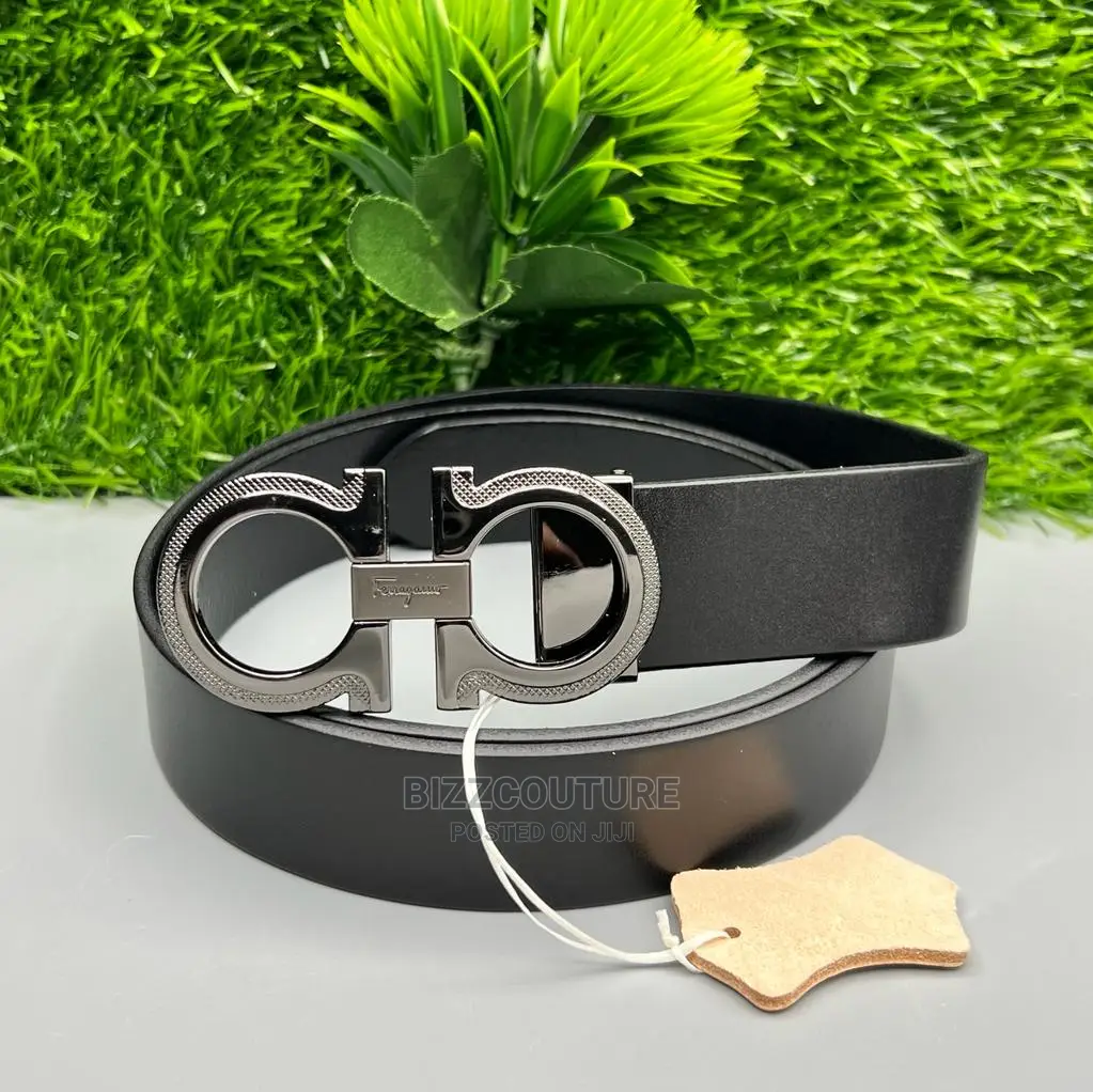 Original SALVATORE FERRAGAMO Leather Belts Available Instore