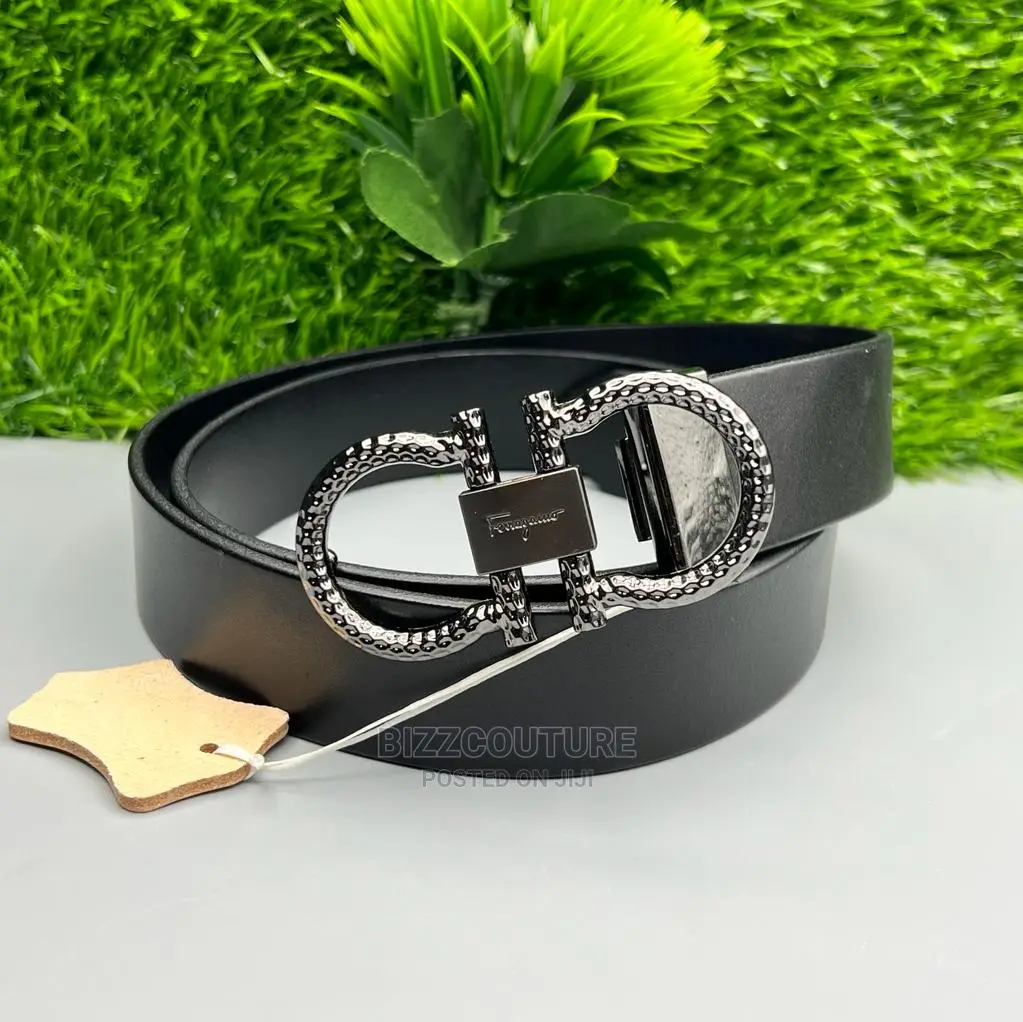 Original SALVATORE FERRAGAMO Leather Belts Available Instore