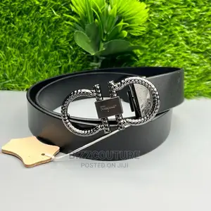 Original SALVATORE FERRAGAMO Leather Belts Available Instore