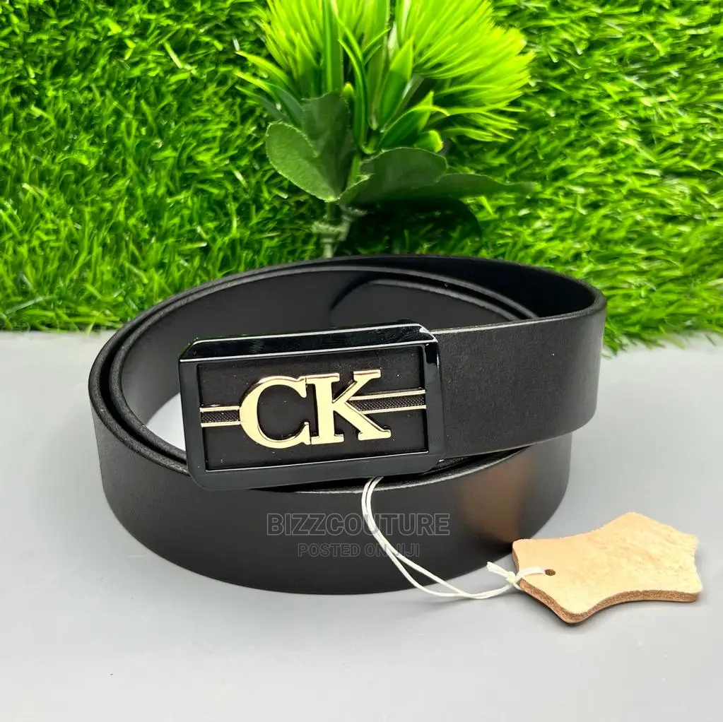 Original CALVIN KLEIN Leather Belts Available in Store