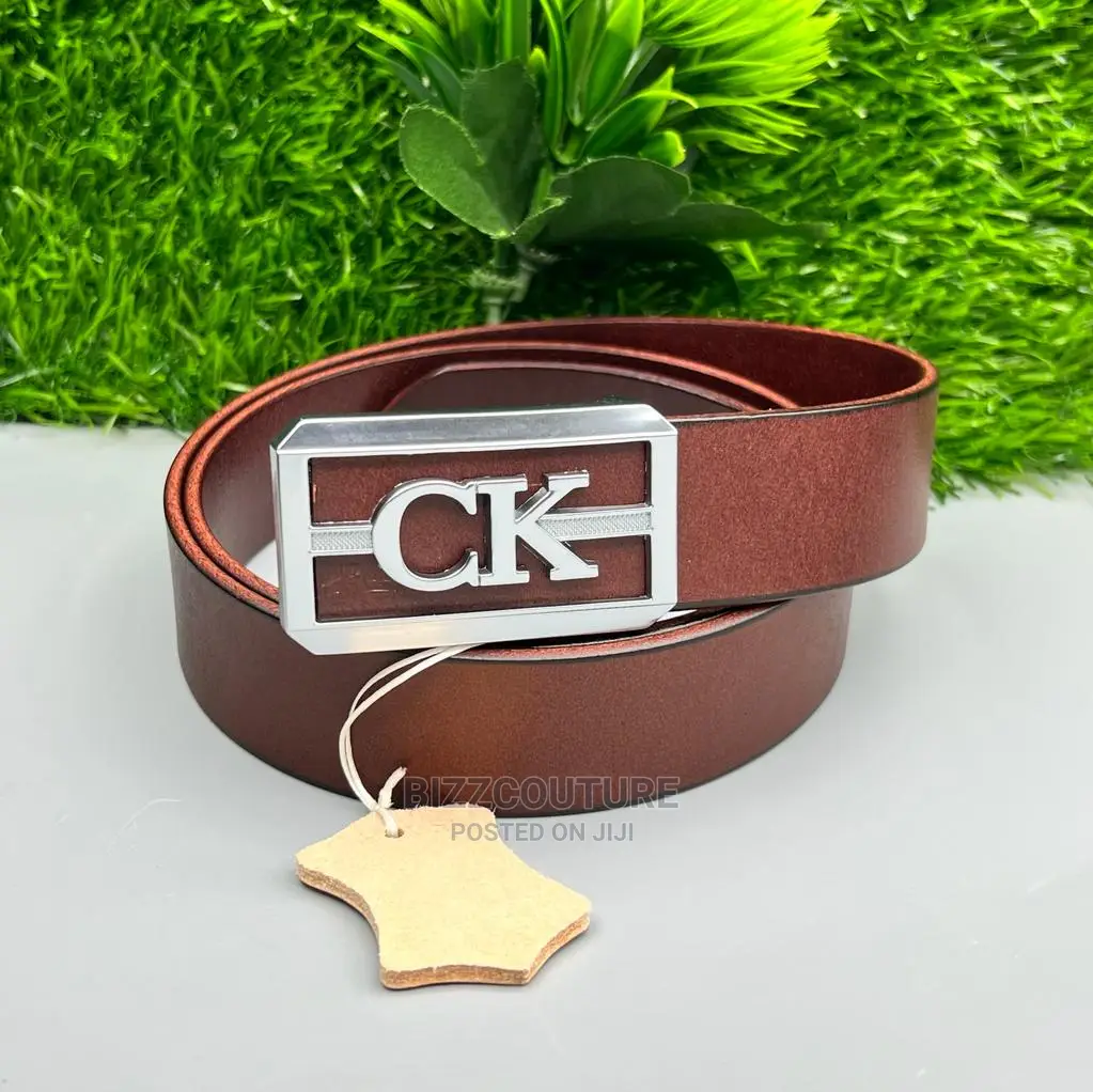 Original CALVIN KLEIN Leather Belts Available in Store