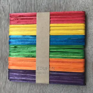 Photo - Colourful Popsicle Sticks for Arts and Crafts