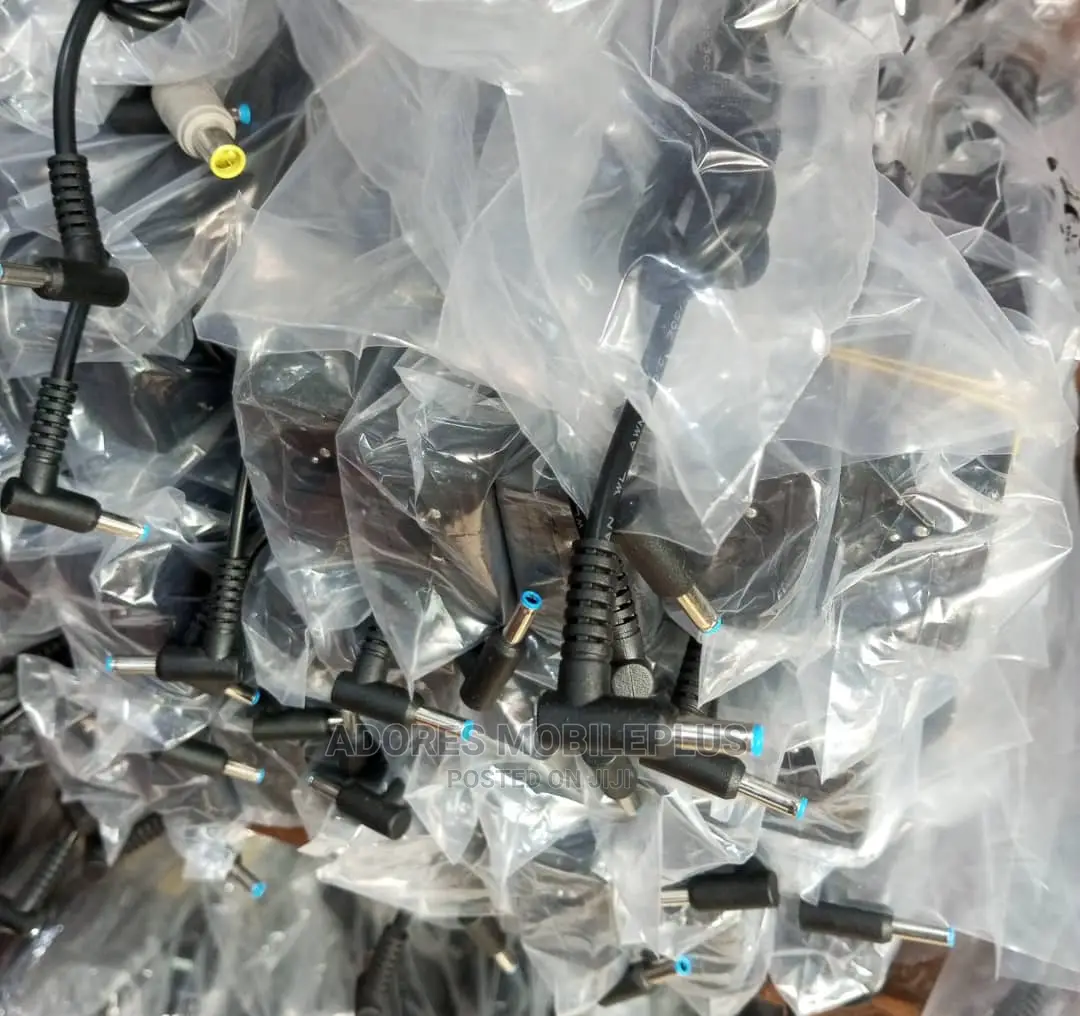Hp Charger (Small Round Blue Mouth)