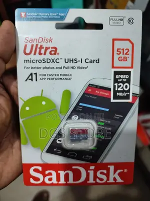 Sandisk Ultra Memory Card 512gb